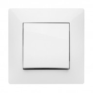 Pulsador Empotrar Blanco 10 A