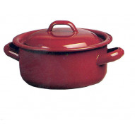 Cacerola Esmalte Marron 12 Cm