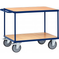 Mesa Rodante 2 Plataformas De Carga L 850x An 500 Mm Azul Co