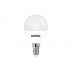 Bombilla Esferica Led E14 5w 500lm 6400k Matel