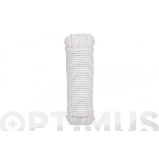 Cordon Polietileno Riel Stor Con Alma Ø 3mm 20 Mt Blanco Rom