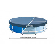 Cobertor De Invierno Para Piscina Redonda Metal Frame Intex - 148720