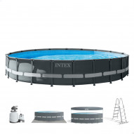 Piscina Desmontable Redonda Ultra Xtr 30.079 L Depuradora De
