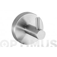 Percha Bano Mural Inox Serie Bosio Wenko