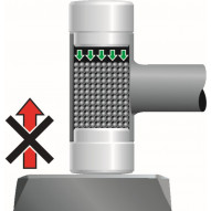 Martillo Antirrebote Con Bocas Nylon 248 St 45mm Gedore