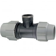 Fitting Te Mixta Rosca Hembra Serie 7 25mm X 3/4" Plasson