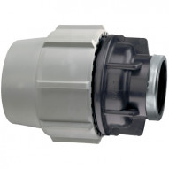 Fitting Enlace Mixto Rosca Hembra Serie 7 20mm X 1/2" Plasso