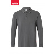 Polo Manga Larga 180 Gr Gris T 2xl Velilla