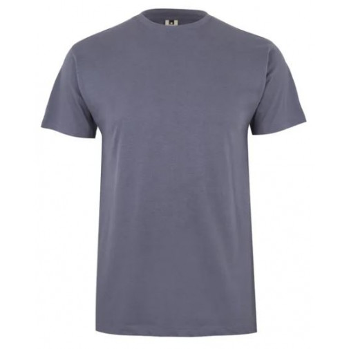 Camiseta Manga Corta 100 Gr Gris T Xl Mukua