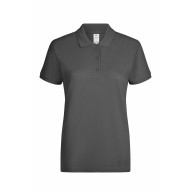Polo Manga Corta 210gr Gris Mujer T L Mukua