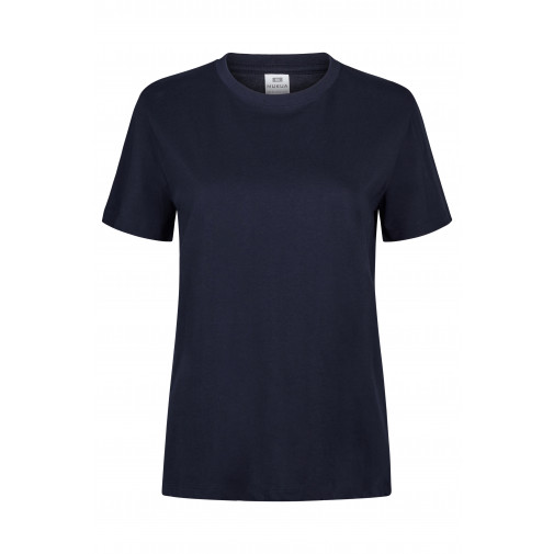 Camiseta Manga Corta 100 Gr Azul Navy Mujer T 3xl Mukua