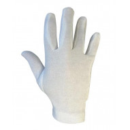 Guante Algodon Interlock Blanco Talla 7 Juba