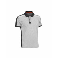 Polo Tecnico Elite Pro Gris/negro Talla L Juba