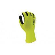 Guante Nailon Lycra Recubierto Nitrilo Foam Amarillo Fluor T