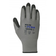 Guante Poliester Recubierto Poliuretano Eco-pu Gris/negro Ta - 23035001