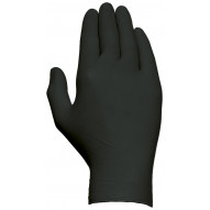 Guante Desechable Nitrilo Negro 100 Un Talla 7 Juba