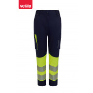 Pantalon Alta Visibilidad Stretch Cinta Segmentada Navy/amar - 23039949