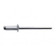 Remache Vástago De Mandril D X L 4 X 6 Mm Aluminio /  500 Pz