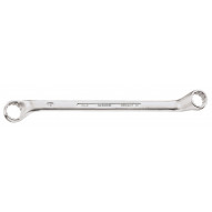 GEDORE Llave de doble anillo, Ancho de llave 8+9 mm, Acodada, En ángulo de 5°, Fina, De doce cantos, Perfil UD, Llave, 2 8X9