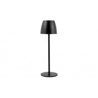 Lampara Led Recargable Eureka Negra 38 Cm