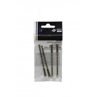 Tornillo Pasante Ensamblar Niquel Satinado Bl4 M4x75