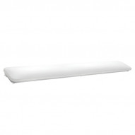 Plafon Led Aluminio Pc Tricolor 120cm 24 W 24 W