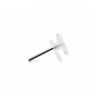 INOFIX COLGADOR PARA CUADROS SIMPLE TRANSPARENTE (BLISTER 10 UNID) marca
