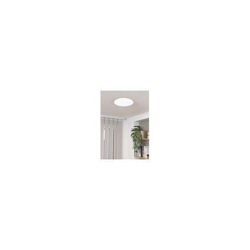 Eglo LED lámpara de techo Testara-E, Ø 30 cm, 2600 lúmenes, lámpara blanca para cocina, luz de techo redonda, luz neutra