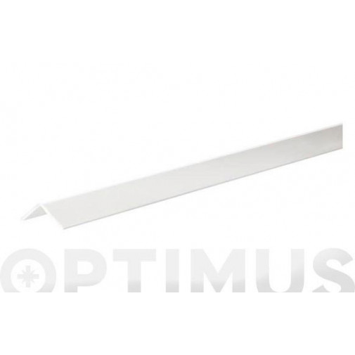 Perfil Angulo Pvc Satinado Blanco 2.6 M 30 X 30 X 1 Mm Arcan