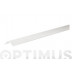 Perfil Angulo Pvc Satinado Blanco 2.6 M 30 X 30 X 1 Mm Arcan