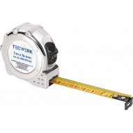 Flexometro Abs Cromo Ce Ii Autoblocante 8mx25mm Tecwerk