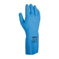 Guante Nitrilo Azul Satinado Talla 10 Juba