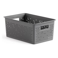 Cesta ordenacion bohool 4 l gris antracita Tatay