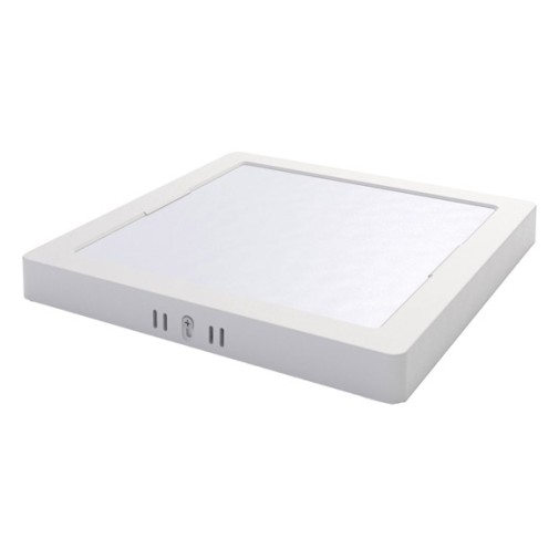 Downlight LED superficie cuadrado blanco 21,2CM 18W 1.980LM 6500K sonedas