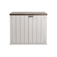 Cobertizo resina storer plus XL 1270 l 145 x 85 x 124,5H taupe/marron toomax