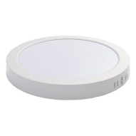 Downlight LED superficie redondo blanco 21,4CM 18W 1.980LM 4000K sonedas