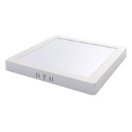Downlight LED superficie cuadrado blanco 21,2CM 18W 1.980LM 4000K sonedas
