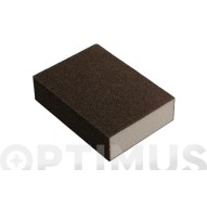 Taco de lija grano medio 24 uds 100 x 70 x 25 mm disaflex