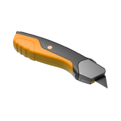 Cuter abs+tpr automatico y autoretractil seguridad cuchilla trapezoidal 60 mm SK2H ironside