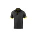 Polo tecnico 180 gr gris / amarillo fluor talla XL sparco