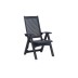 Sillon posiciones resina metal antracita shaf