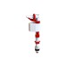 Grifo cisterna wc inferior telescopico 3/8" laton fenyx fominaya