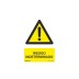 Señal peligro riesgo indeterminado PVC 0,7MM 210X300MM normaluz