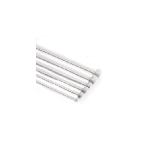 Brida nilon dentada blanca 7,6 x 540 mm 100 uds ironside