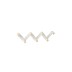 Percha pared madera natural 330 mm 7 ganchos blanca nesu