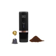 Cafetera portatil a bateria USB 80 ml negra boj