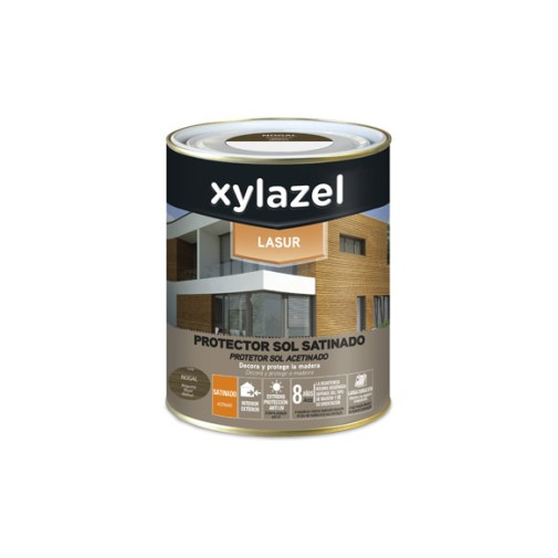 Lasur sol satinado 750 ml nogal xylazel