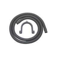 Manguera descarga lavadora con curva 2,0 M-19 x 24MM H2O