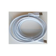 Cable USB a/ USB a macho/macho 2M blanco axil