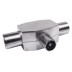 Distribuidor antena coaxial 1 macho 2 hembras blin axil